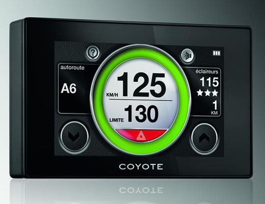 Coyote - Mini Coyote Plus - Avertisseur de radars fixes et mobiles