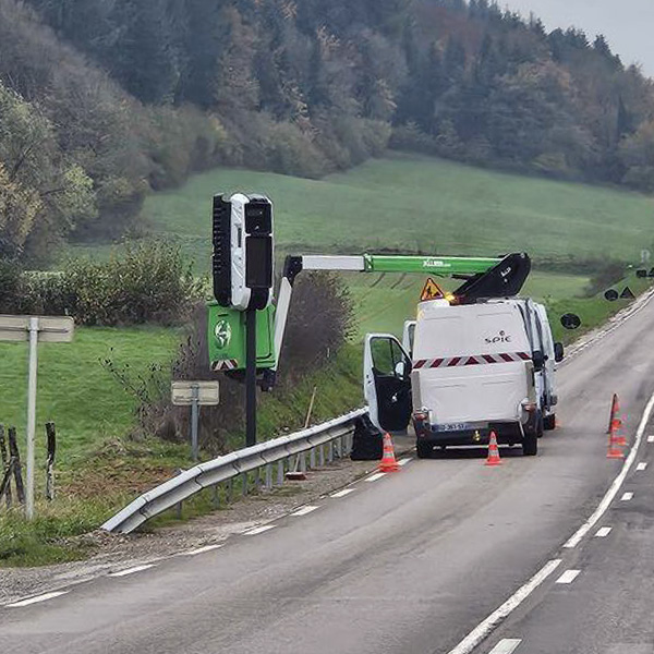 Photo du radar automatique de Alize (D52)