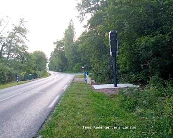 Photo du radar automatique de Lanton (D3)