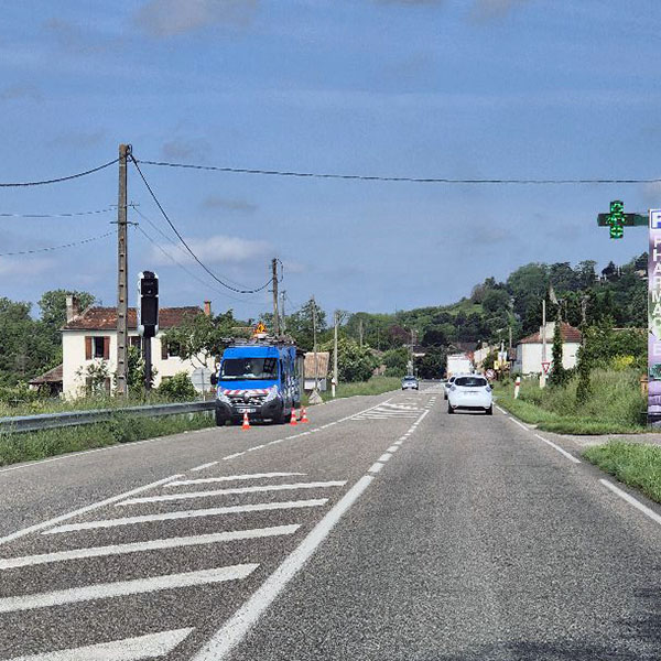 Photo 1 du radar automatique de Lamothe-Landerron