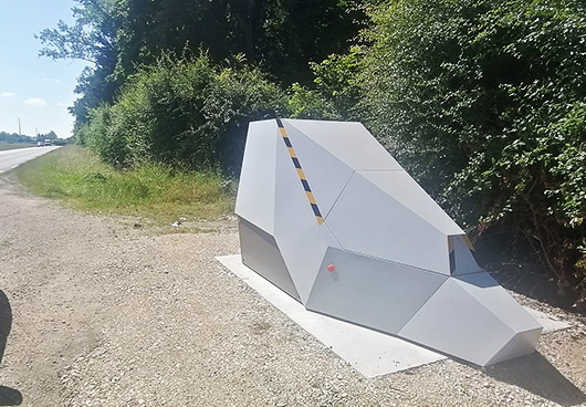 Photo du radar automatique de Le Chtelet-en-Brie (D605)