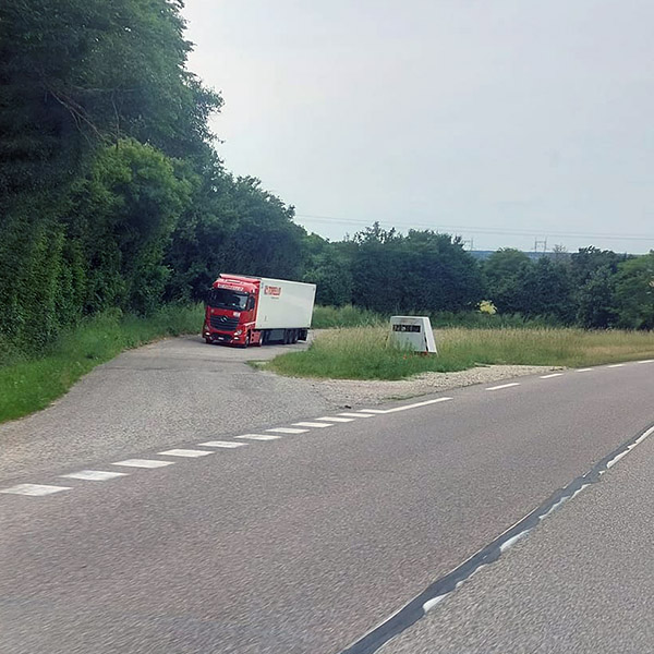 Photo du radar automatique de Chamagnieu (D75)