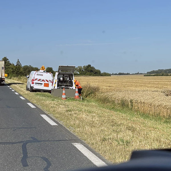 Photo du radar automatique de Montierchaume (N151)