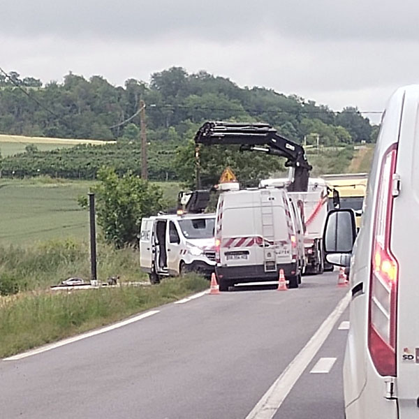 Photo 1 du radar automatique de Bazoches-et-Saint-Thibaut